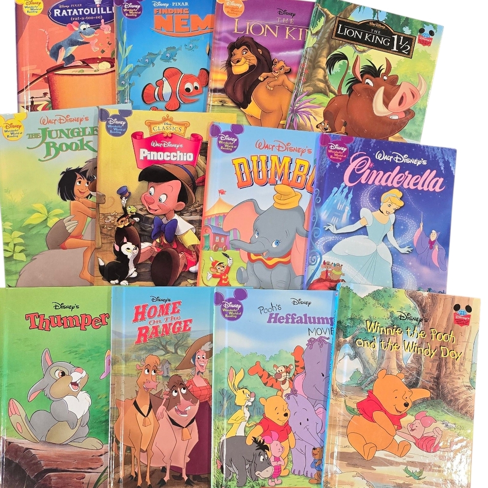 12 Disney Books